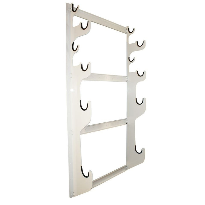 Hepfner Racing Products HRPHRP6773-WHT Axle Rack - 2 Full Sets Powder Coat - White