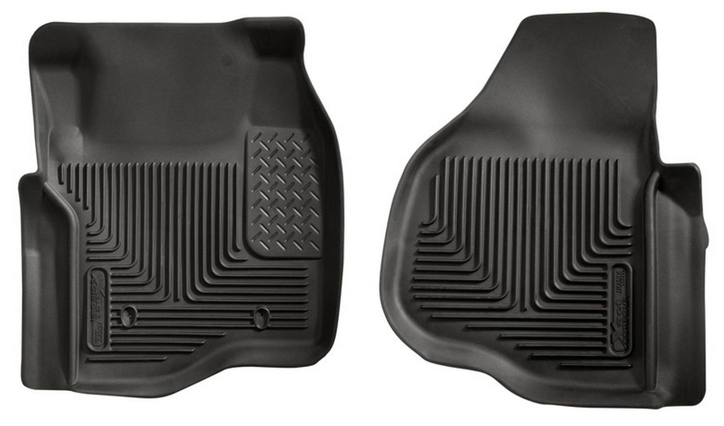 Husky Liners HSK53301 Ford X-Act Contour Floor Liners Front Black