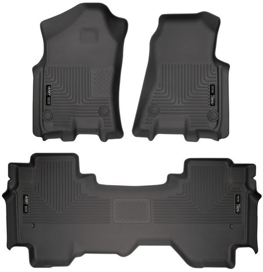 Husky Liners HSK94011 Front & 2nd Seat Floor L iners Weatherbeater