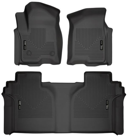Husky Liners HSK94021 Front & 2nd Seat Floor L iners Weatherbeater