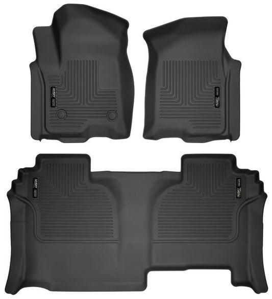Husky Liners HSK94031 Front & 2nd Seat Floor L iners Weatherbeater