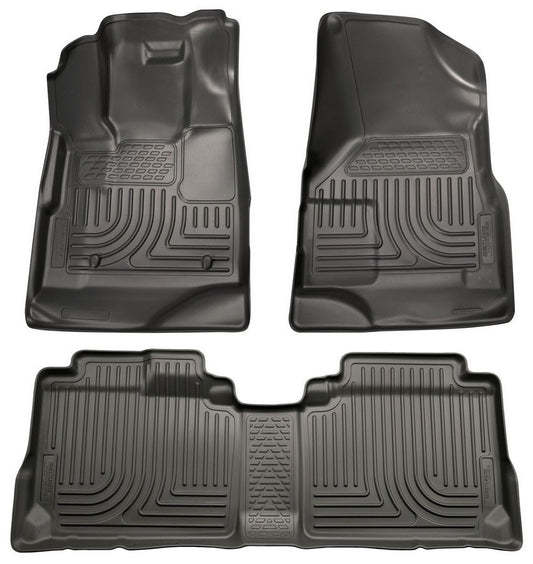 Husky Liners HSK98131 10- Equinox/Terrain frt/ 2nd Seat Flr Liners Blk