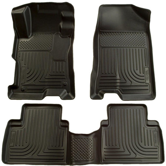 Husky Liners HSK98411 06-11 Honda Civic Front/ 2nd Floor Liners Black