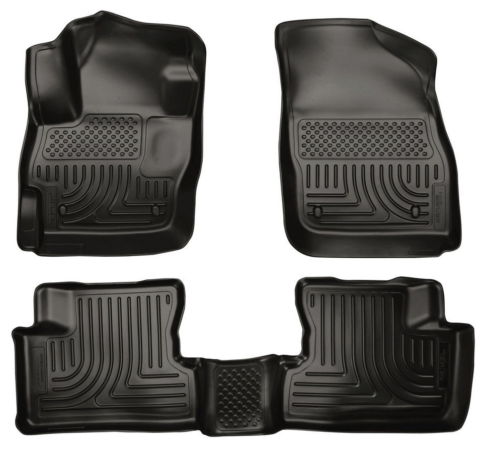 Husky Liners HSK98631 10-13 Mazda 3 Front/2nd Floor Liners Black