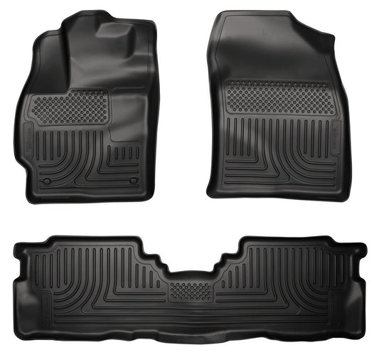 Husky Liners HSK98911 12- Toyota Prius Front & 2nd Seat Floor Liners