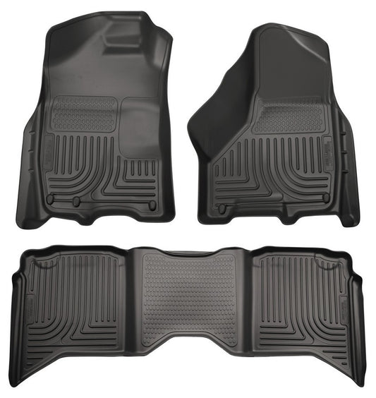 Husky Liners HSK99001 09- RAM 1500 Crew Cab Front/2nd Seat Liners