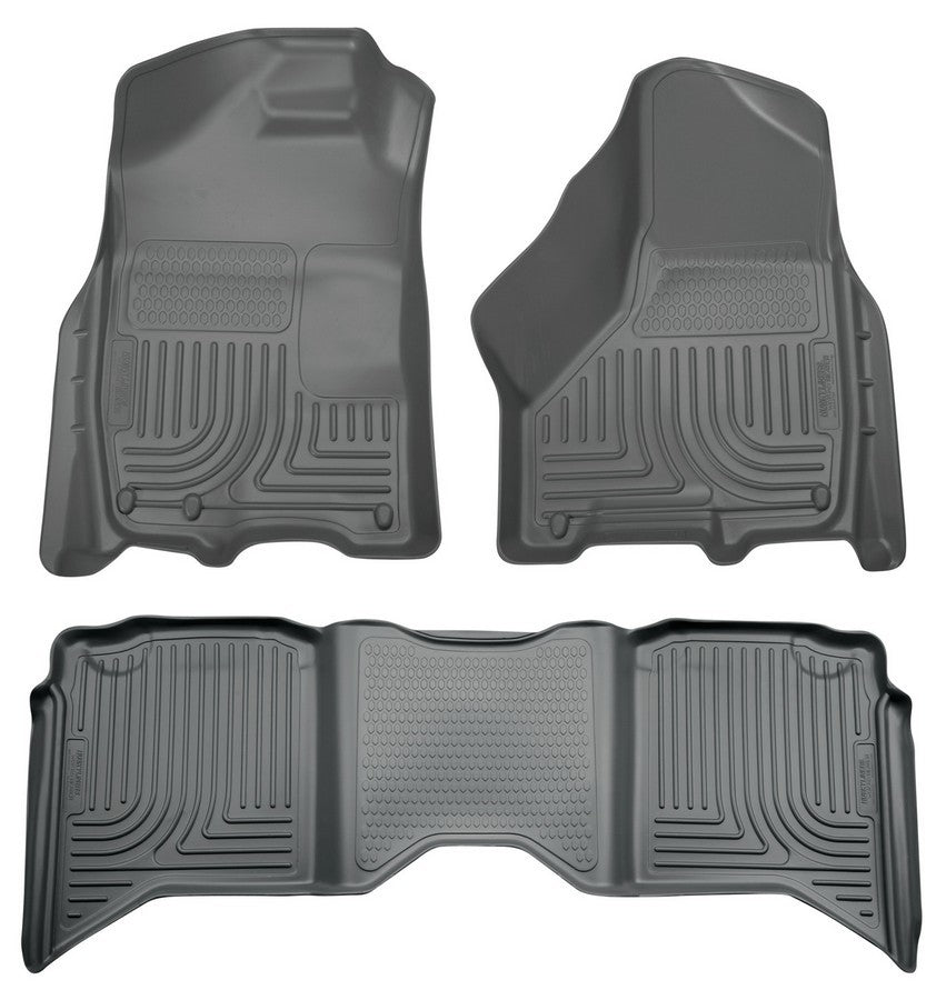 Husky Liners HSK99002 09- RAM 1500 Crew Cab Front/2nd Seat Liners