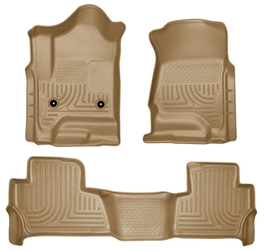 Husky Liners HSK99203 15- Tahoe Floor Liners Tan
