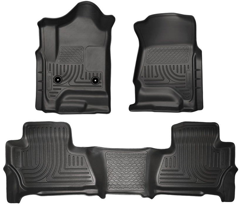 Husky Liners HSK99211 15- Suburban Floor Liners Black