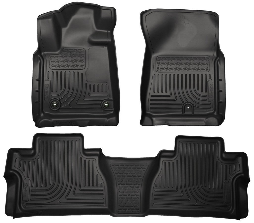 Husky Liners HSK99581 14- Tundra CrewMax Floor Liners Black