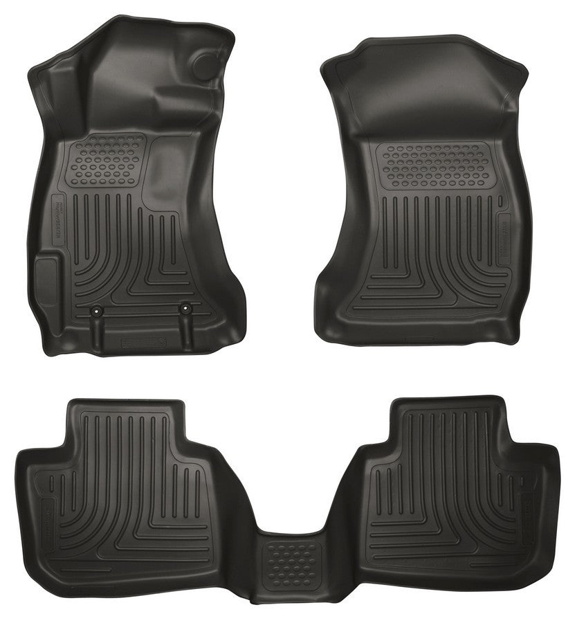 Husky Liners HSK99801 12- Subaru Impreza Front /2nd Floor Liners Black