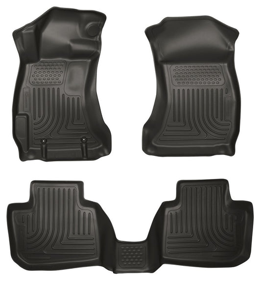 Husky Liners HSK99801 12- Subaru Impreza Front /2nd Floor Liners Black
