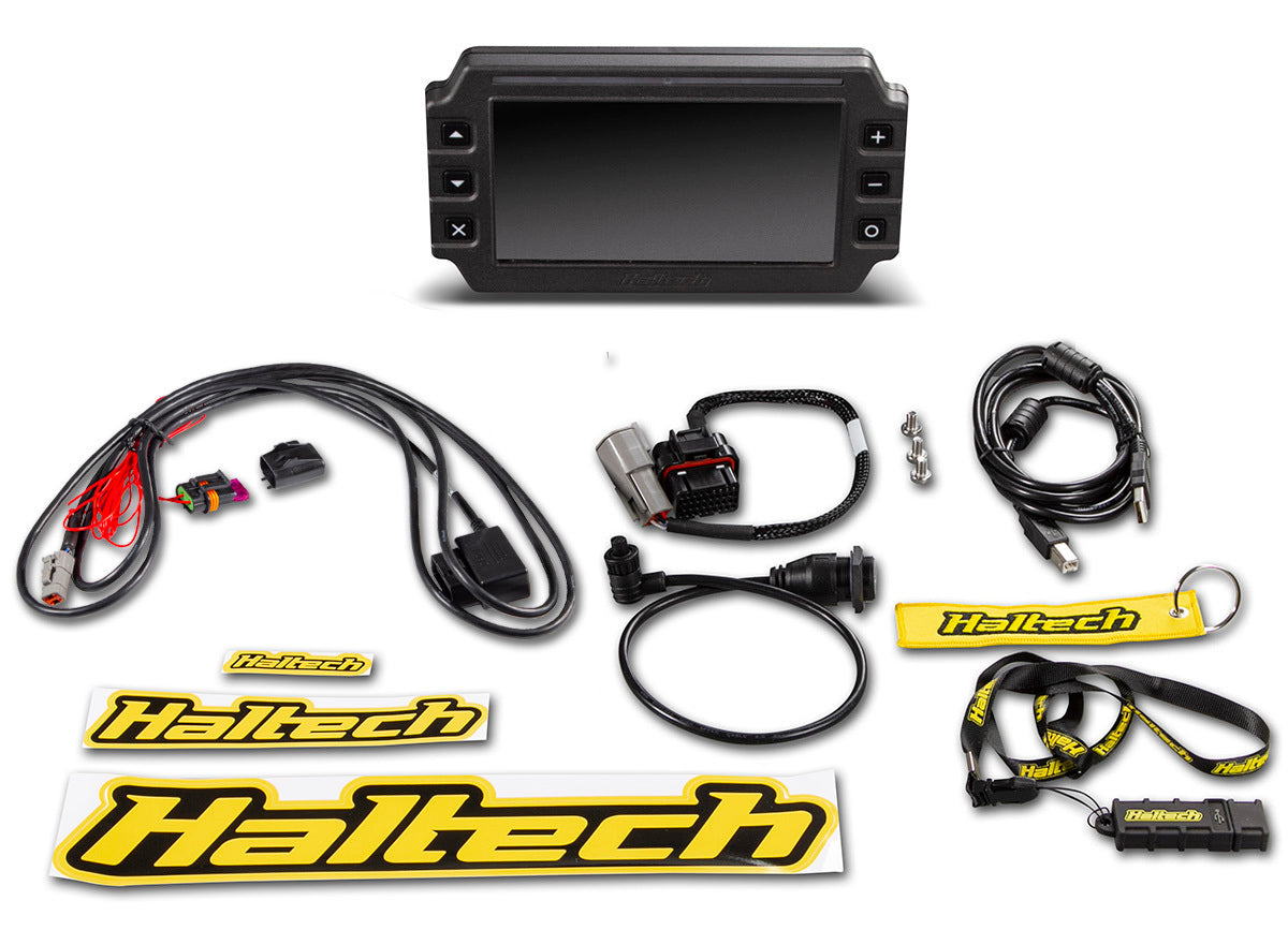 Haltech HTHHT-067012  IC-7 OBD-II 7in Color Display Dash Kit