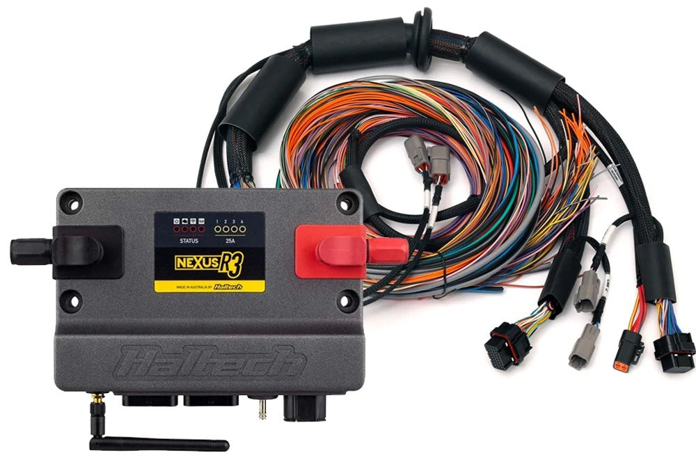 Haltech HTHHT-193200 Nexus R3 w/Universal Wire-in Harness Kit 2.5