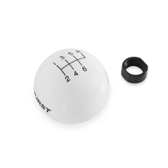 Hurst HUR163-0016 F-Body 6-Speed White Classic Shift Knob