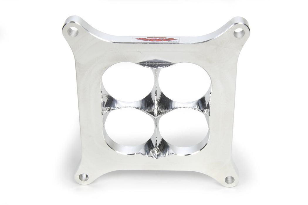 High Velocity Heads HVHSS4150-1DPAL 1in. Super Sucker Alm. Carb. Spacer - 4150