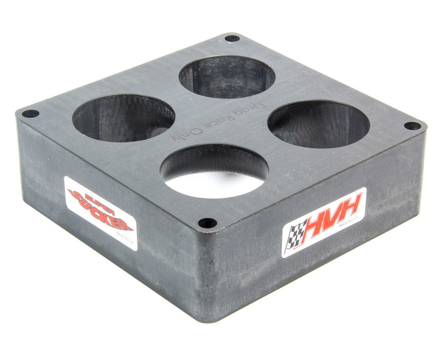 High Velocity Heads HVHSS4500-2N 2in Super Sucker Carb. Spacer Nylon - 4500