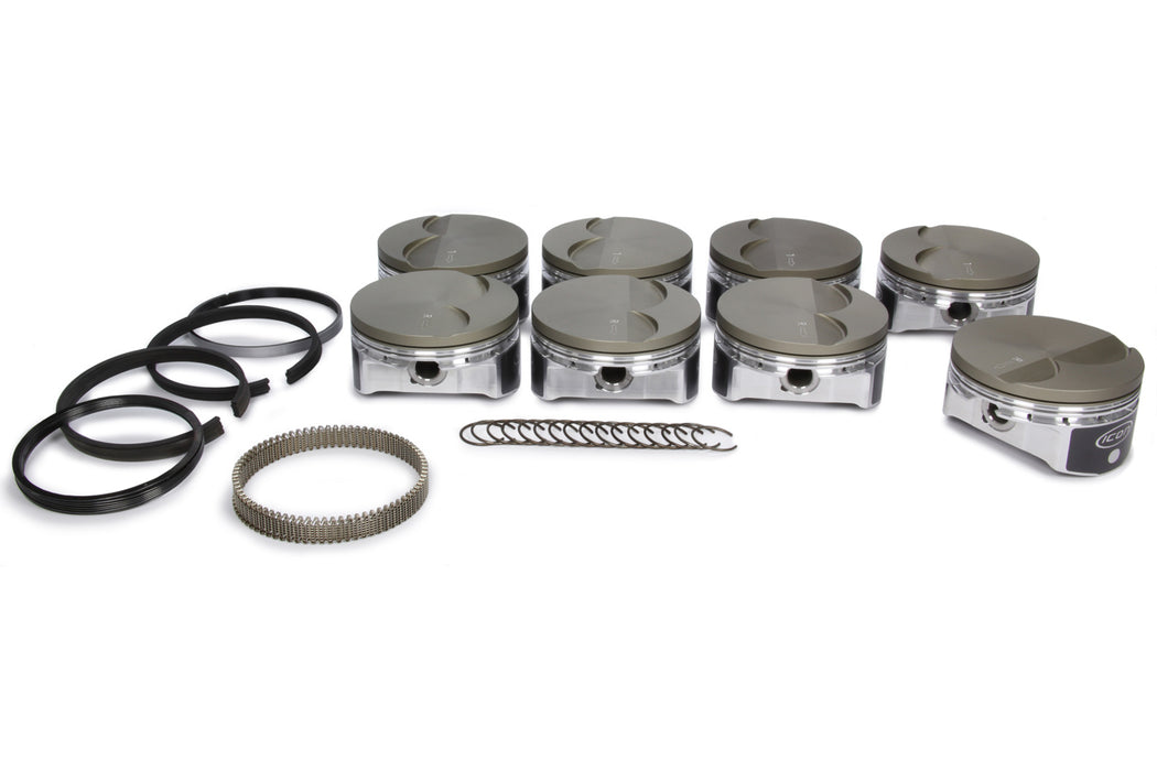 Icon Pistons ICNIC531CAKTS.030 LS 6.0L/6.2L FT Forged Piston/Ring Set 4.030