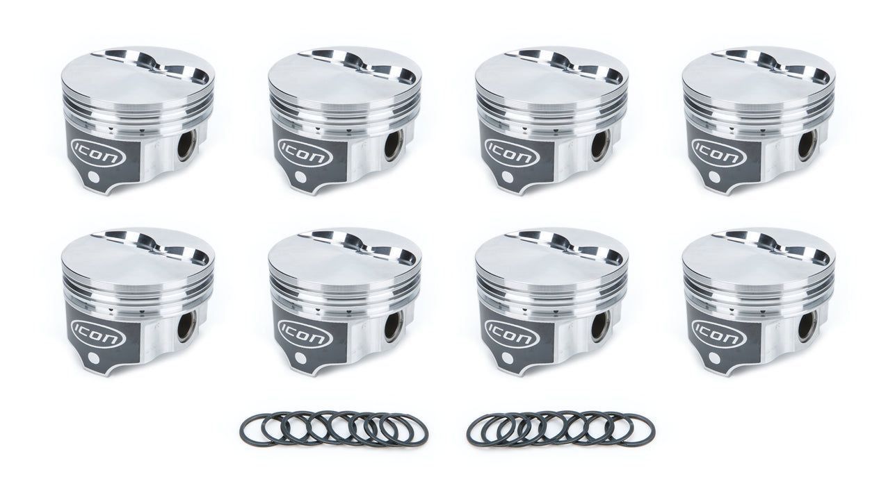 Icon Pistons ICNIC741.060 SBM 360 FT Piston Set 4.060 Bore +5cc