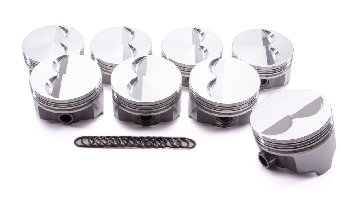 Icon Pistons ICNIC792.040 SBC Forged F/T Piston Set 4.040 Bore -4.90cc