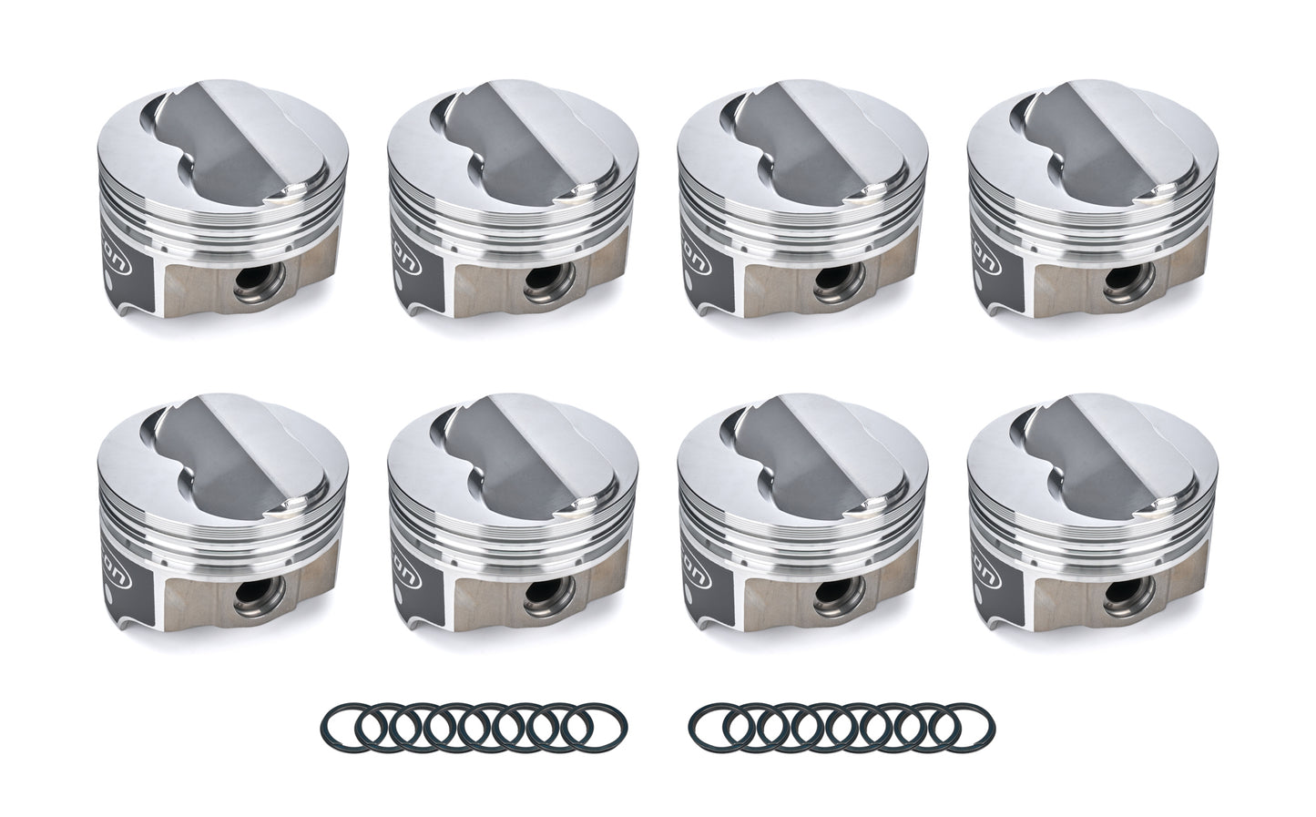 Icon Pistons ICNIC793.040 SBC Forged Domed Piston Set 4.040 Bore +6.3cc