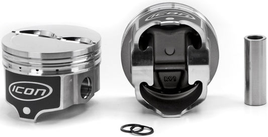 Icon Pistons ICNIC836.030 BBM Dished Piston Set 4.350 Bore -12cc