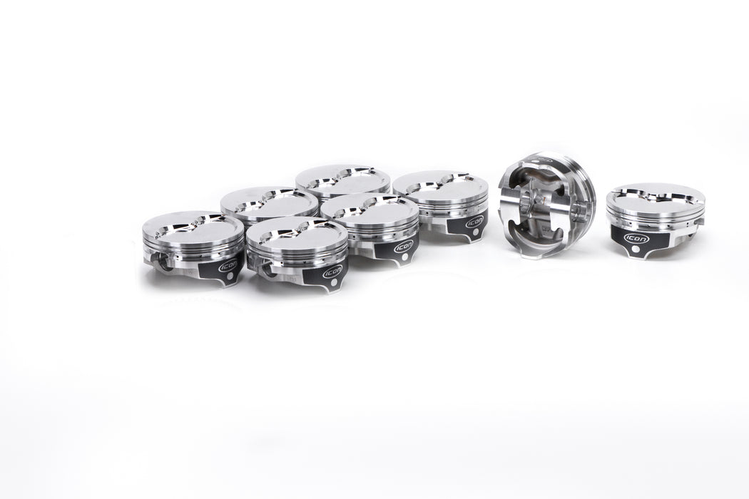 Icon Pistons ICNIC841.033 BBM Dished Piston Set 4.375 Bore -23.7cc