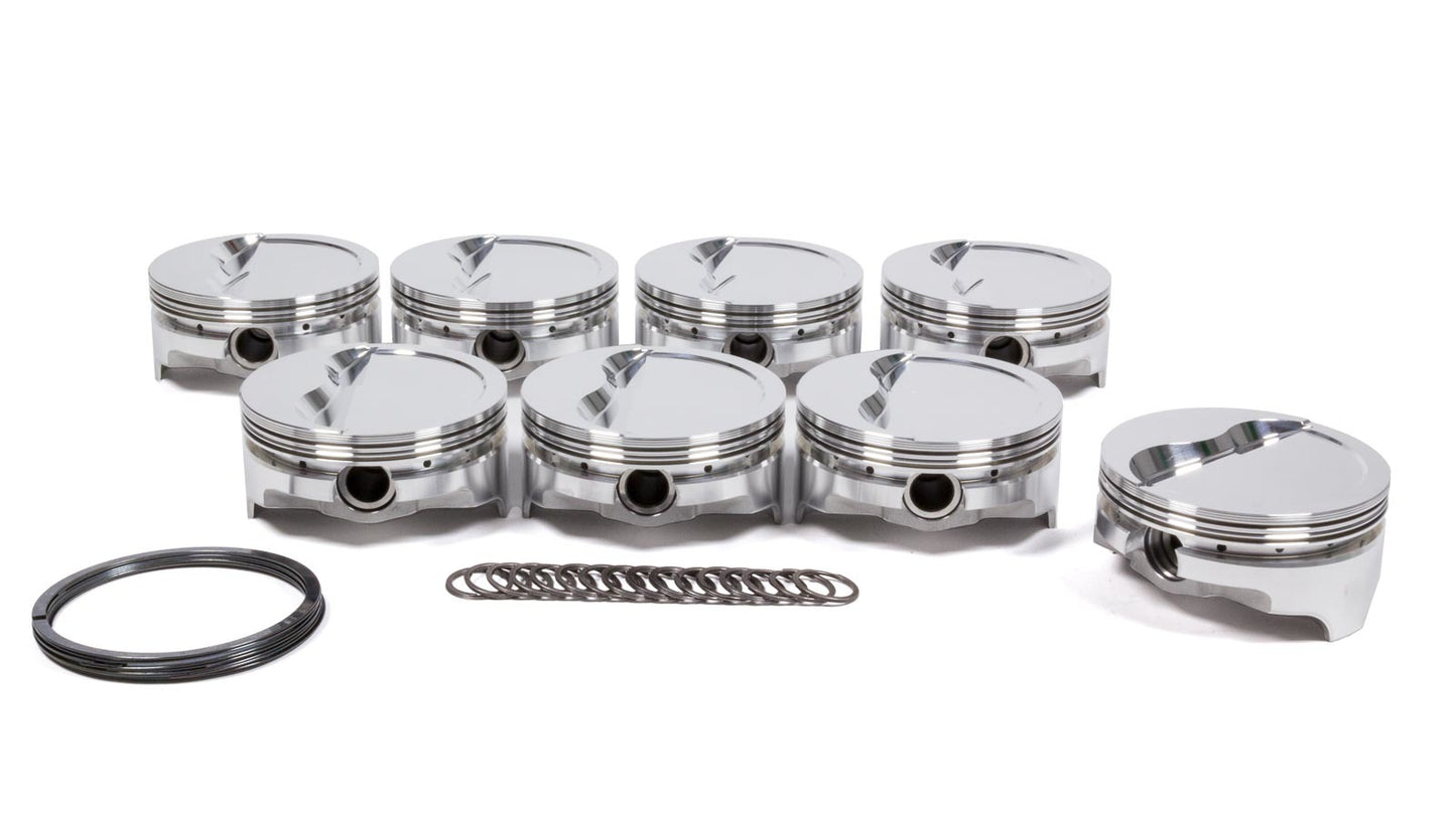 Icon Pistons ICNIC851.STD SBC Forged Dished Piston Set 4.125 Bore -15.2cc