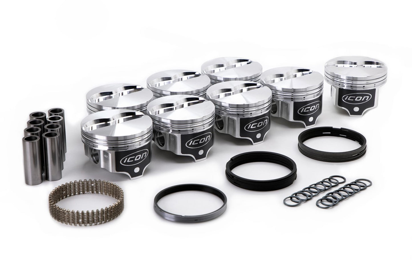 Icon Pistons ICNIC864.017 BBF FE FT Piston Set 4.233 Bore -4.5cc