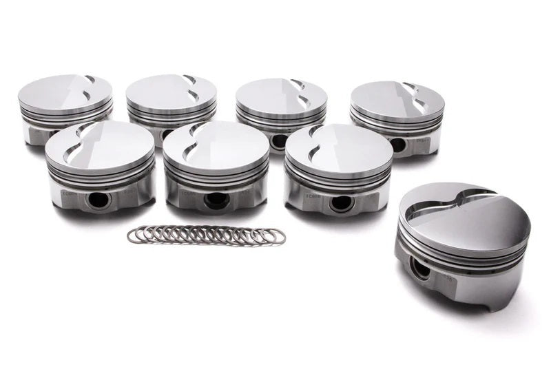 Icon Pistons ICNIC891.040 Pontiac V8 Dished Piston Set 4.160 Bore -14cc