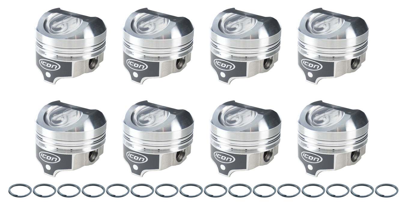 Icon Pistons ICNIC897.STD Mopar Gen II Hemi Dome Piston Set 4.250 Bore