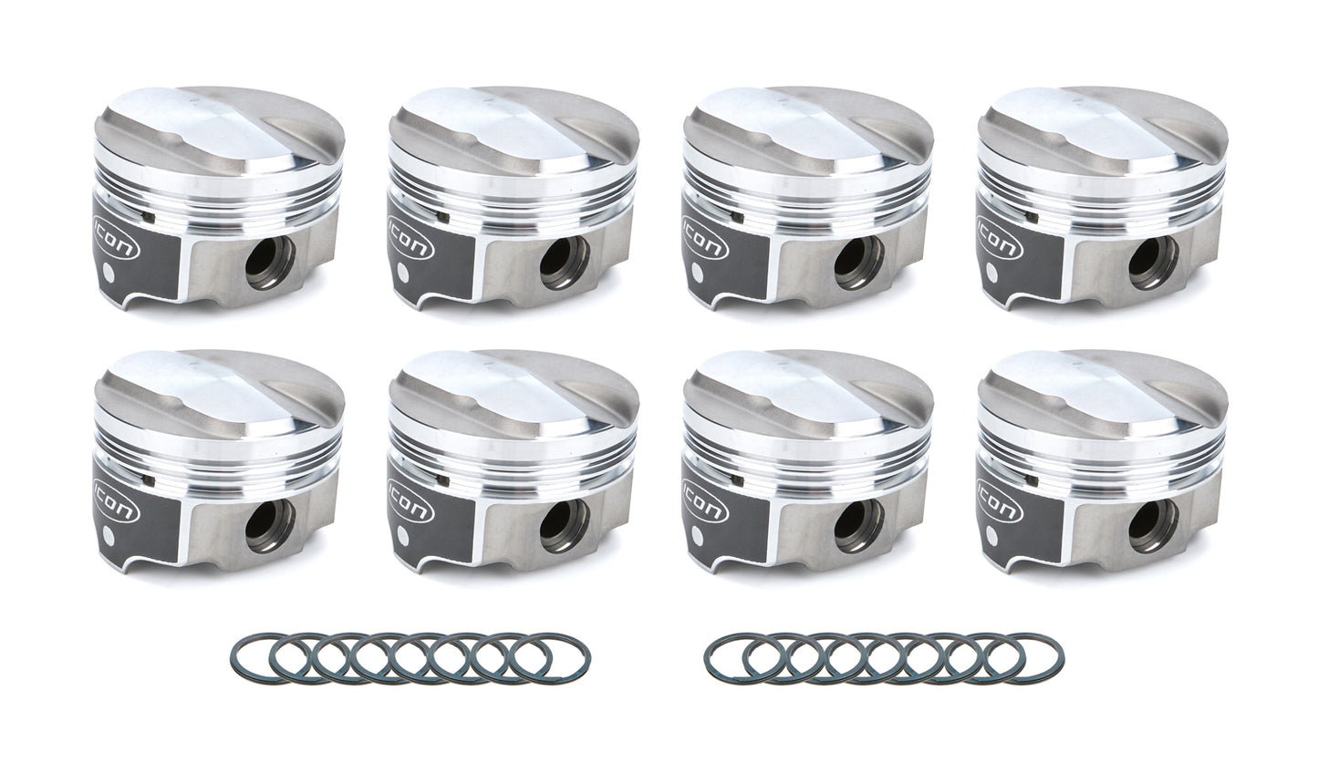 Icon Pistons ICNIC9948.STD BBC FHR Dome Piston Set 4.125 Bore +17cc