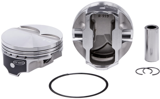 Icon Pistons ICNIC9991C.005 LS 6.0L/6.2L FT Forged Piston Set 4.005 Bore