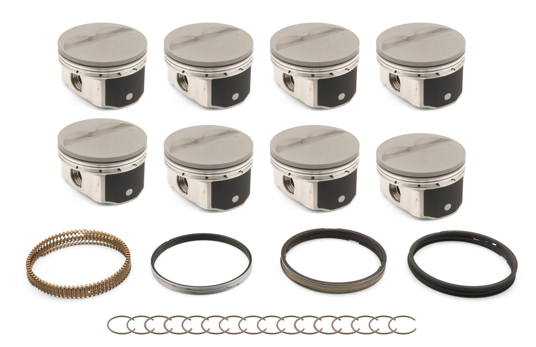 Icon Pistons ICNSO2733LCAK.020 SBC FT Elite Piston Kit 4.020 Bore Wissota Spec