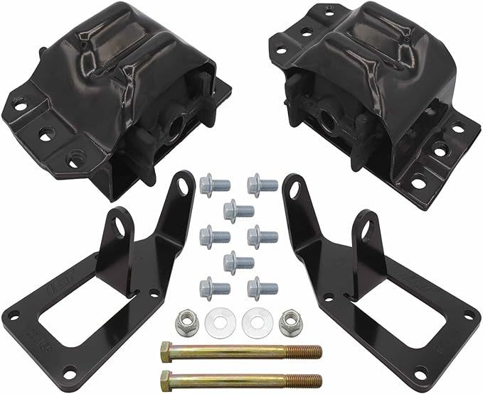 Ict Billet ICT5510-KIT552EM 88-98 Chevy 4WD P/U LT Swap Engine Mount Kit