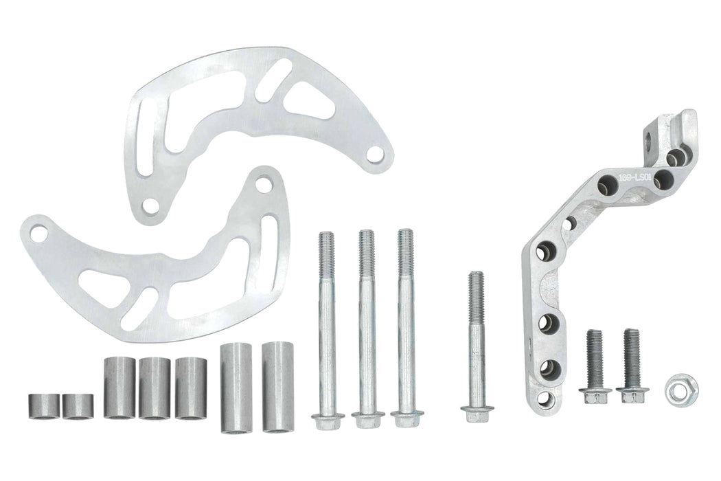 Ict Billet ICT551177LS0-2 Alternator Bracket Low Mount