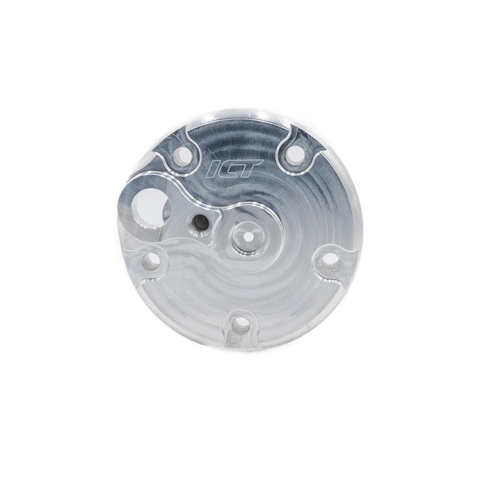 Ict Billet ICT551194-5P Sanden 508 Rear Cover For Use w/R4 Hoses