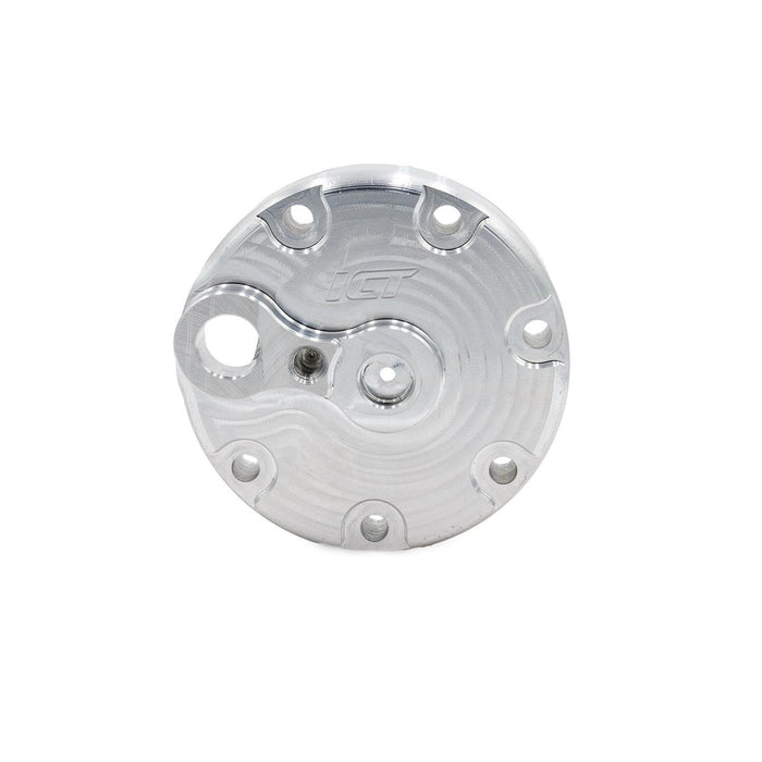 Ict Billet ICT551194-7P Sanden 709 Rear Cover For Use w/R4 Hoses