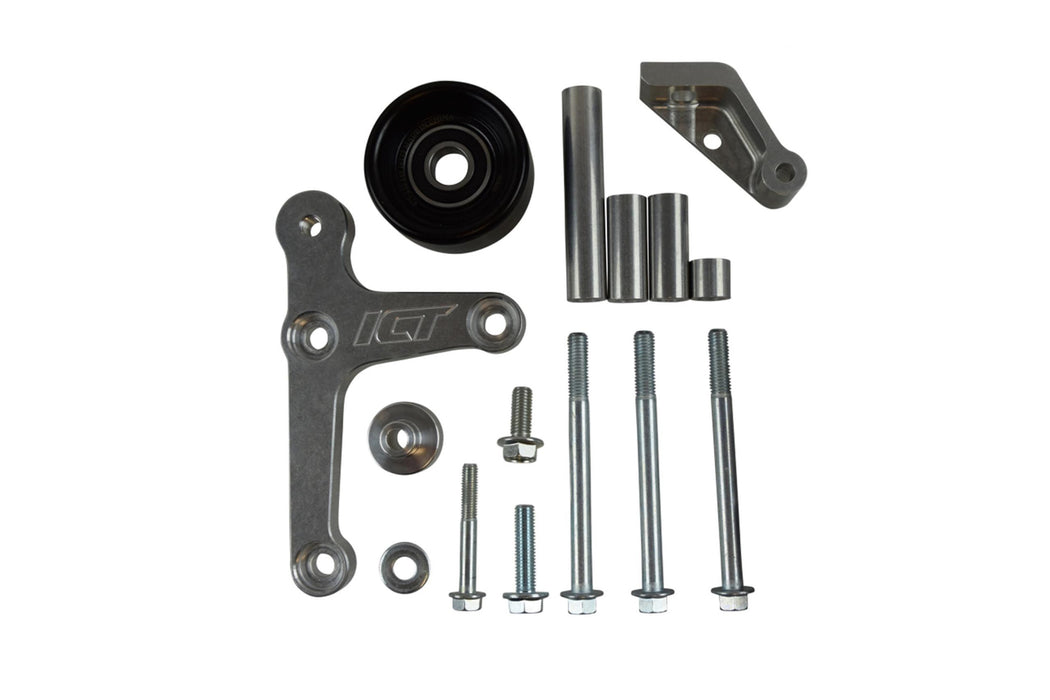 Ict Billet ICT551668-3 LS Truck Alternator Brac ket Low Mount
