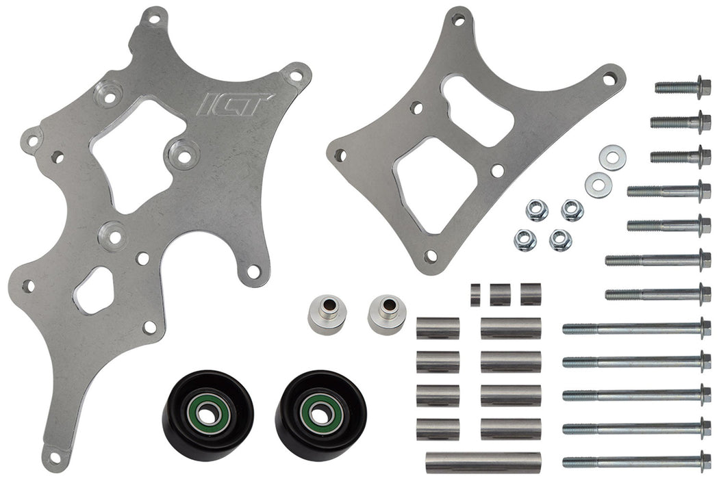 Ict Billet ICT551787A-3 LS Truck Supercharger Swap 6 Rib Alternator