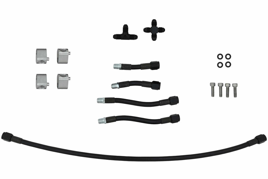 Ict Billet ICT551837-LS01 LS Cylinder Head Coolant Steam 4 Port Crossover