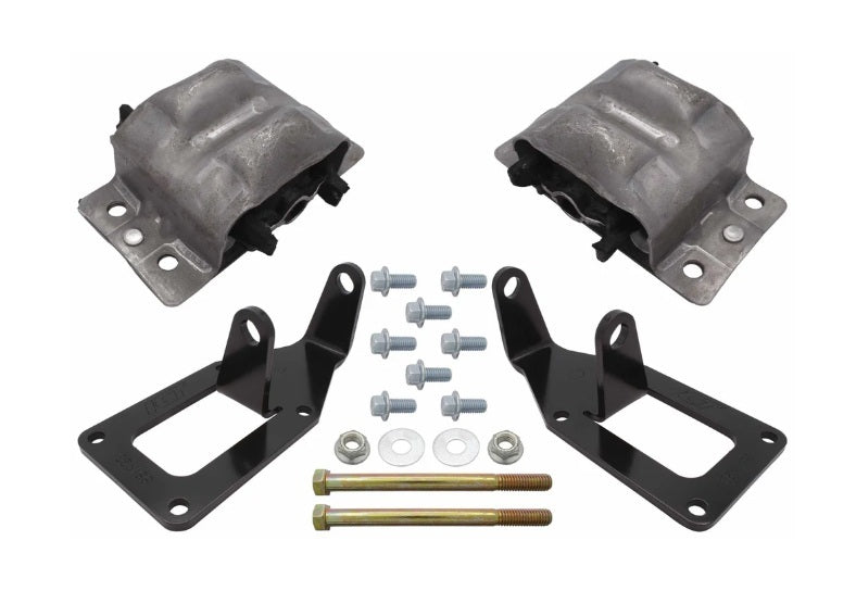 Ict Billet ICTEM-LS-4ABDY LS Engine Mount Kit 73-77 GM A-Body
