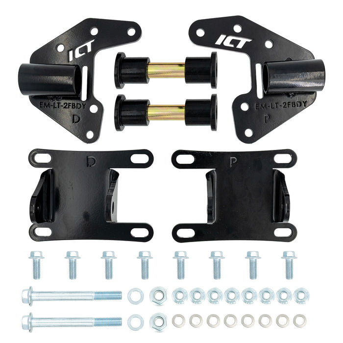 Ict Billet ICTEM-LT-2FBDY Engine Mount LT F-Body