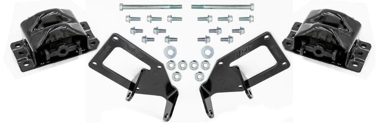Ict Billet ICTEM-LT-4ABDY LT Engine Mount Kit 73-77 GM A-Body
