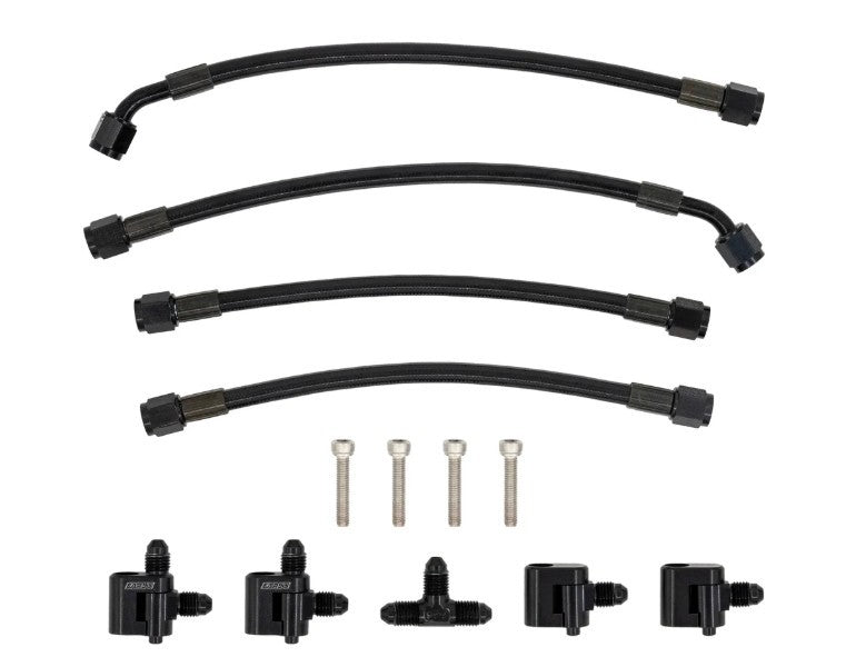 Ict Billet ICTHS-LS01-4P 4 Port Low Profile Steam Kit