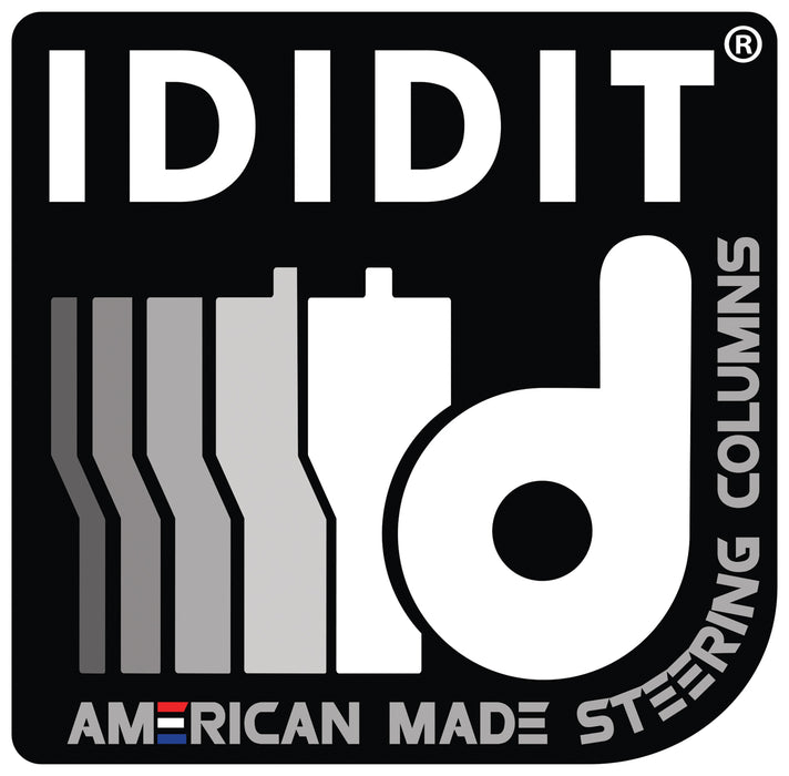 Ididit IDI1130821051 Steering Column Black 65-66 Ford F150