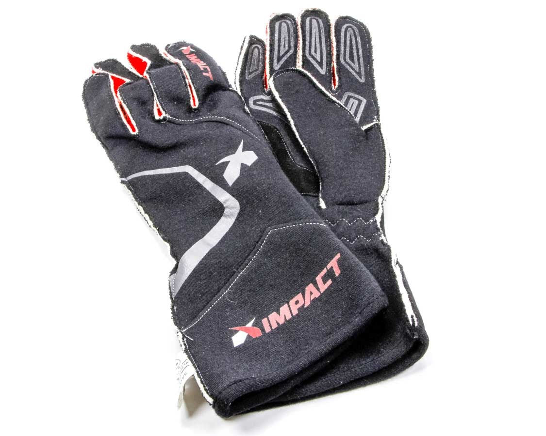 Impact Racing IMP39000510 Alpha Glove Large Black