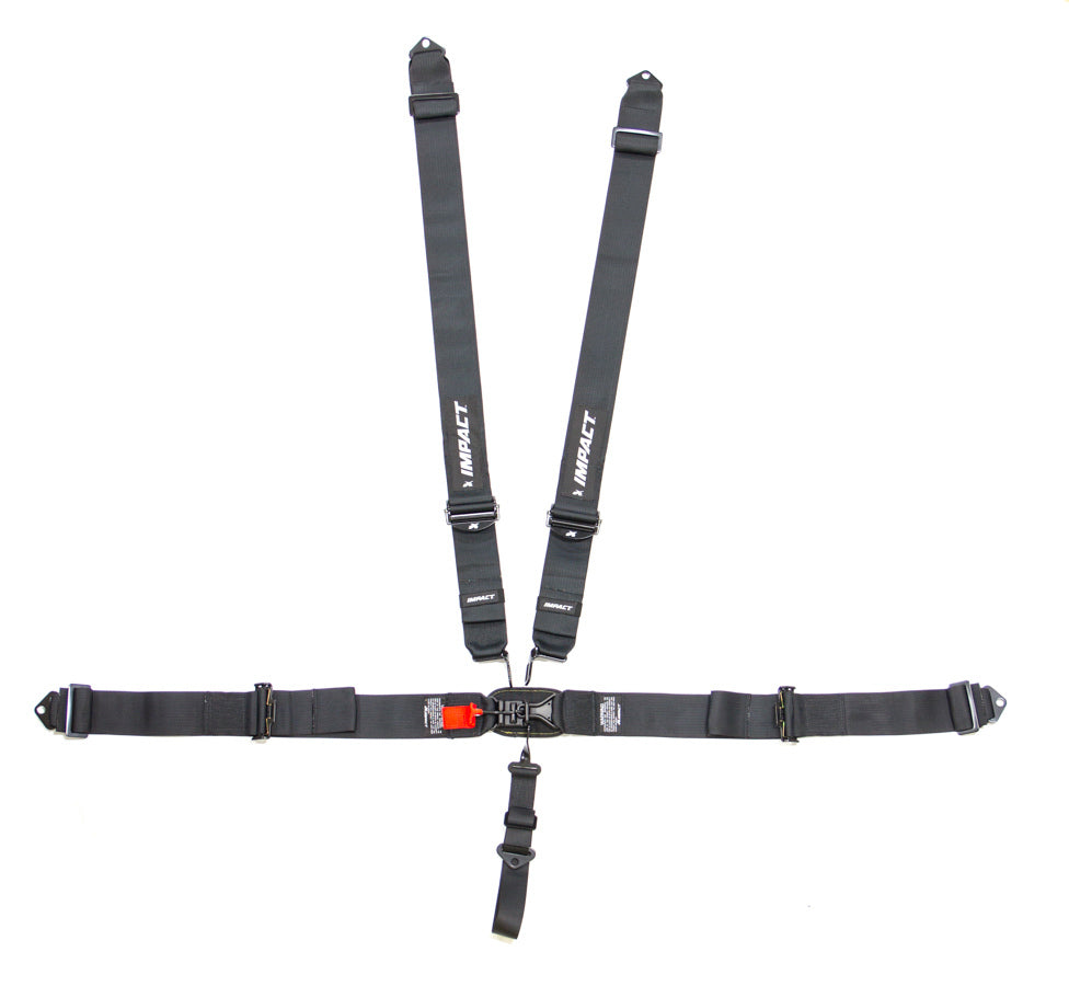 Impact Racing IMP52111111 5-PT Harness System L&L Ind Shoulder Pull Up