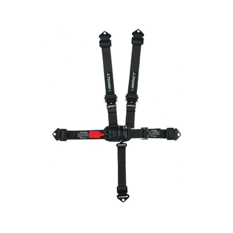 Impact Racing IMP52112226 Harness 5-Pt 2in L&l PU Right Lap Ind Shldr
