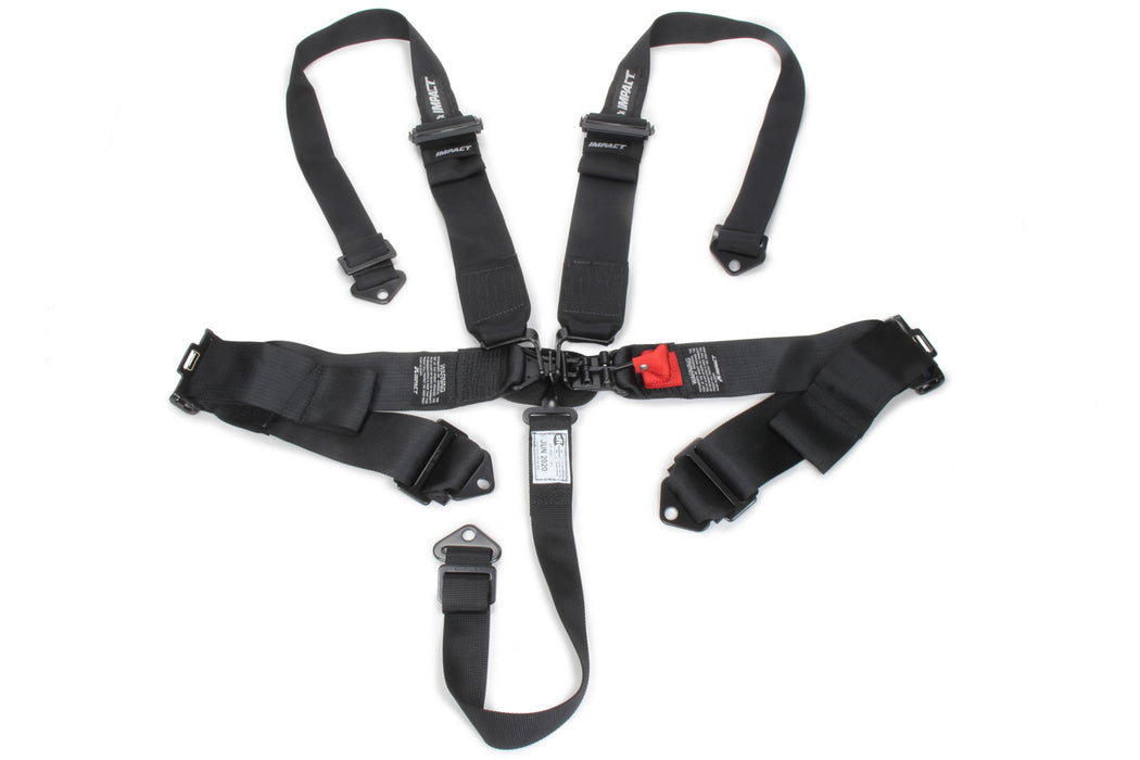 Impact Racing IMP54111231 5-PT Harness L&L Ind Shldr 3in to 2in Trans